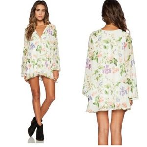Show Me Your Mumu Jamie Flower Press Tunic/Dress EUC sz M